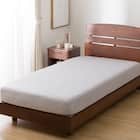 ぴったりフィットマルチすっぽりシーツ ワイドダブル-クイーン(Nウォーム グレー 25NW01) 11枚目画像