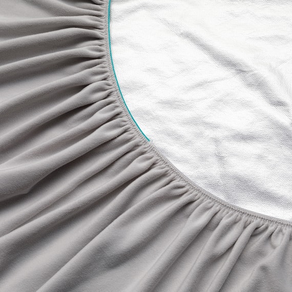 ぴったりフィットマルチすっぽりシーツ シングル(NウォームWSP アルミ 25NW09) 9枚目画像