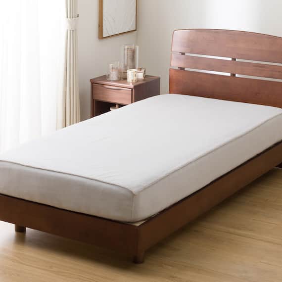 ぴったりフィットマルチすっぽりシーツ シングル(NウォームWSP アルミ 25NW09) 12枚目画像