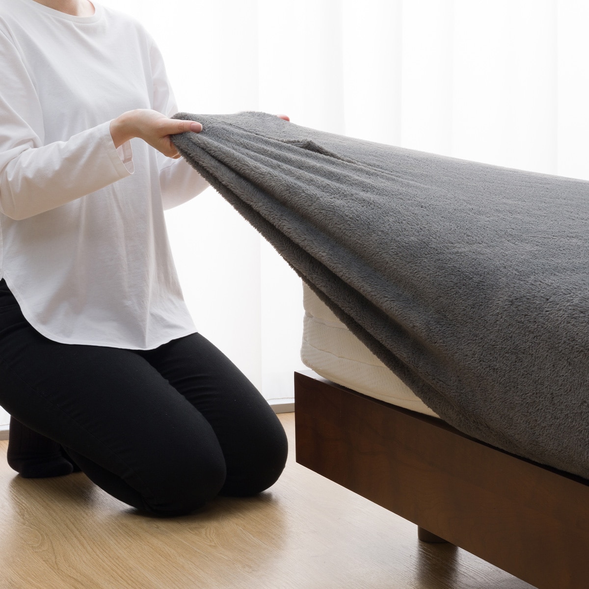 ぴったりフィットマルチすっぽりシーツ セミシングルｰシングル(N