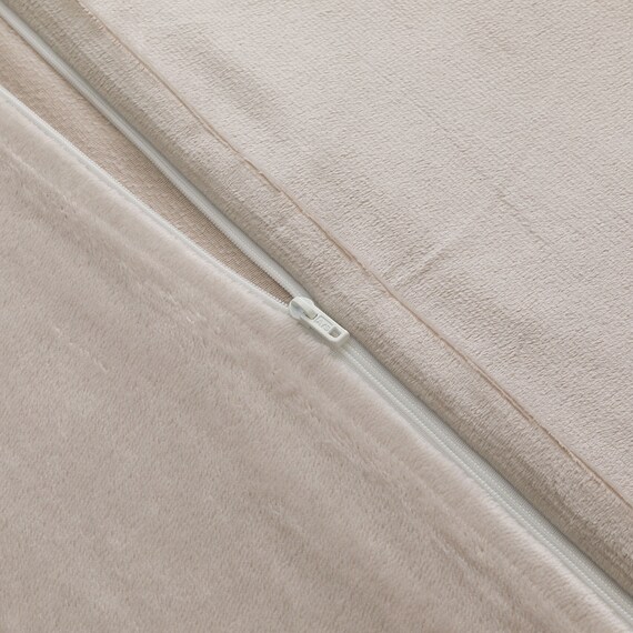 毛布にもなる掛ふとんカバー セミダブル(Nウォーム モカ D2504 SD) 14枚目画像