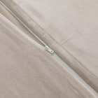 毛布にもなる掛ふとんカバー セミダブル(Nウォーム モカ D2504 SD) 14枚目画像