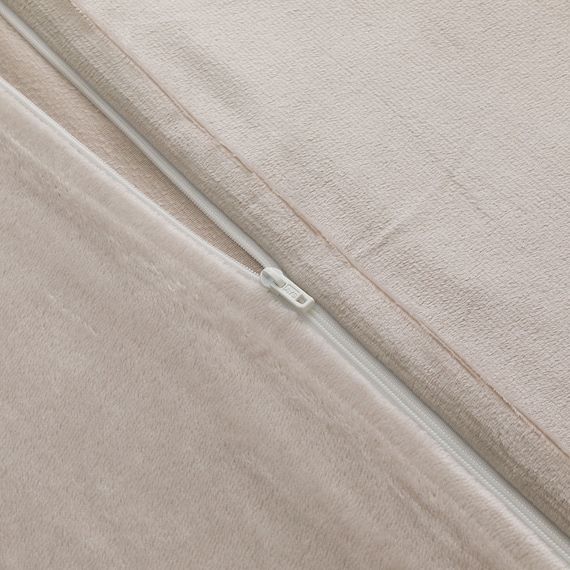 毛布にもなる掛ふとんカバー セミダブル(Nウォーム モカ D2504 SD) 14枚目画像