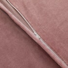 【2点セット】毛布にもなる掛ふとんカバー シングル(NウォームSP フリル D2507 S)+まくらカバー(NウォームSP フリル D2507) 5枚目画像