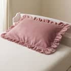 【2点セット】毛布にもなる掛ふとんカバー シングル(NウォームSP フリル D2507 S)+まくらカバー(NウォームSP フリル D2507) 7枚目画像