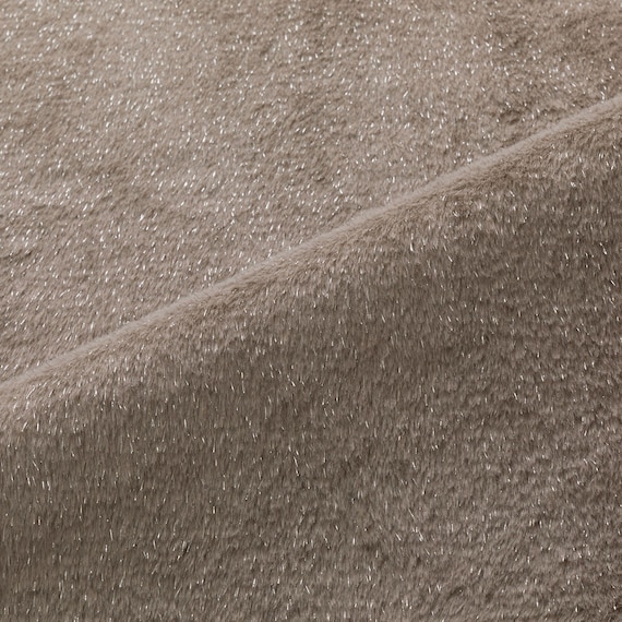 【2点セット】毛布にもなる掛ふとんカバー シングル(NウォームSP ラメファー D2508 S)+まくらカバー(NウォームSP ラメファー D2508) 4枚目画像