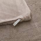 【2点セット】毛布にもなる掛ふとんカバー シングル(NウォームSP ラメファー D2508 S)+まくらカバー(ＮウォームSP ラメファー D2508) 7枚目画像