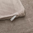 【2点セット】毛布にもなる掛ふとんカバー シングル(NウォームSP ラメファー D2508 S)+まくらカバー(NウォームSP ラメファー D2508) 7枚目画像