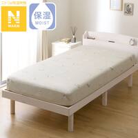 たて・よこストレッチ Nフィットシーツ セミシングル-シングル(Nウォーム シマエナガ NG08 SS-S)