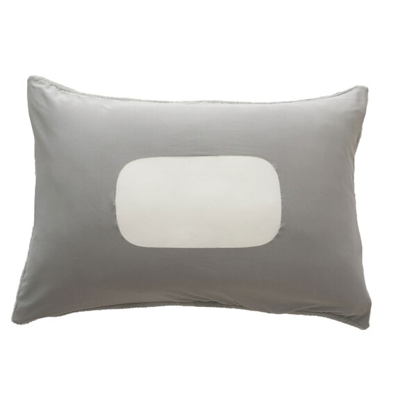 のびてピタッとフィットする枕カバー(ＮウォームWSP グレー D2524) 12枚目画像