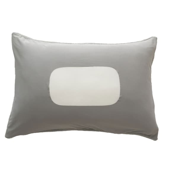 のびてピタッとフィットする枕カバー(NウォームWSP グレー D2524) 12枚目画像