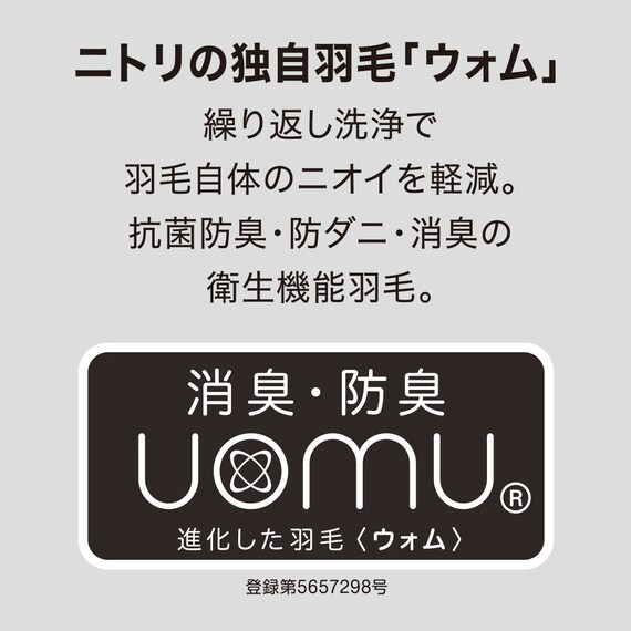 羽毛入り掛ふとん ダブル(S-1 K2519 D) 8枚目画像