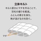 羽毛入り掛ふとん ダブル(S-1 K2519 D) 9枚目画像