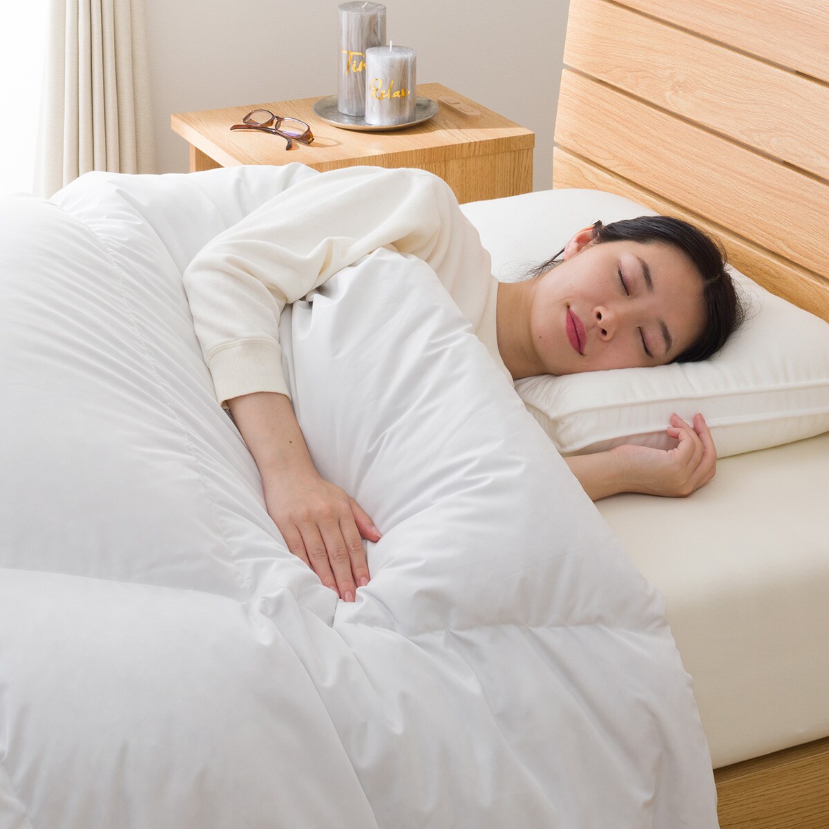 羽毛掛ふとん スタンダード クイーン(UL K2521 Q) | ニトリネット