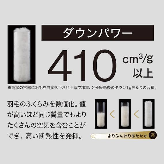 羽毛掛ふとん セレクト ダブル(UL2 K2522 D) 7枚目画像