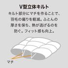 羽毛掛ふとん セレクト ダブル(UL2 K2522 D) 9枚目画像