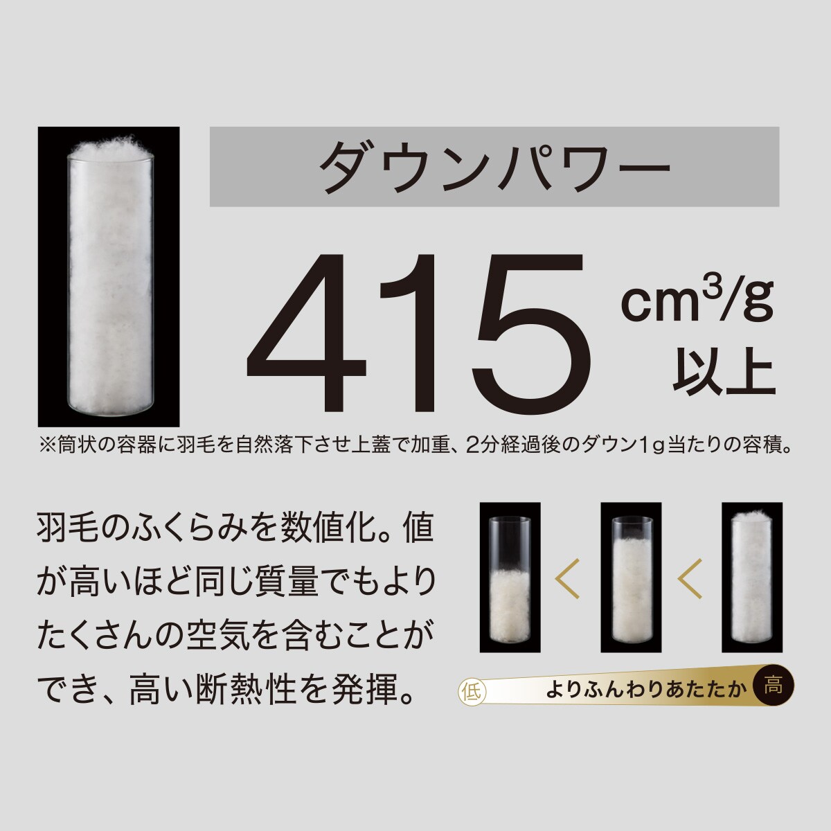 羽毛掛ふとん アドバンス ダブル(UL3 K2523 D) | ニトリネット【公式