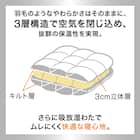 ホテルスタイル掛ふとん セミダブル(Nホテル プレミアム K2516 SD) 5枚目画像