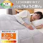 ちょうど良い湿度調整掛ふとん ダブル(K2518 D) 2枚目画像