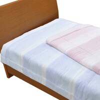 泉州タオル ふんわりソフトパイルタオルケットBL(国産)