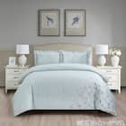 高密度サテン 掛ふとんカバー セミダブル(Nグリップ PR05BLステッチ ブルー SD) 4枚目画像