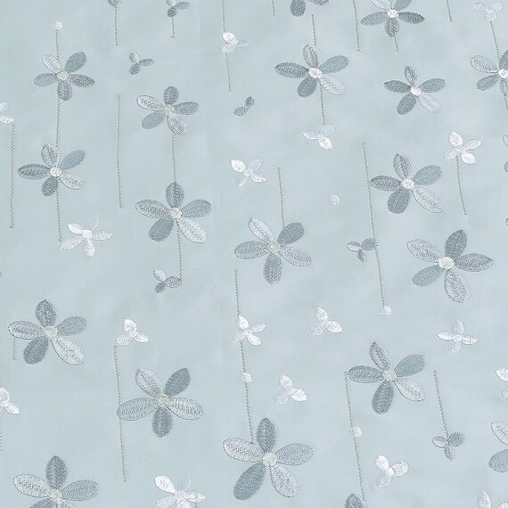 高密度サテン 掛ふとんカバー セミダブル(Nグリップ PR05BLステッチ ブルー SD) 9枚目画像