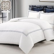 高密度サテン 掛ふとんカバー(Nグリップ PR04NVラインS WH)