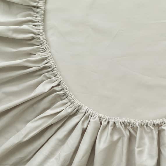 高密度サテン マルチすっぽりシーツ シングル(PR FS03 グレー S) 4枚目画像