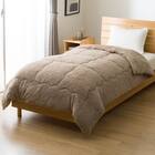 表も裏もそのまま使える 蓄熱わた入り掛けふとん ダブル(K2529 BE D) 3枚目画像