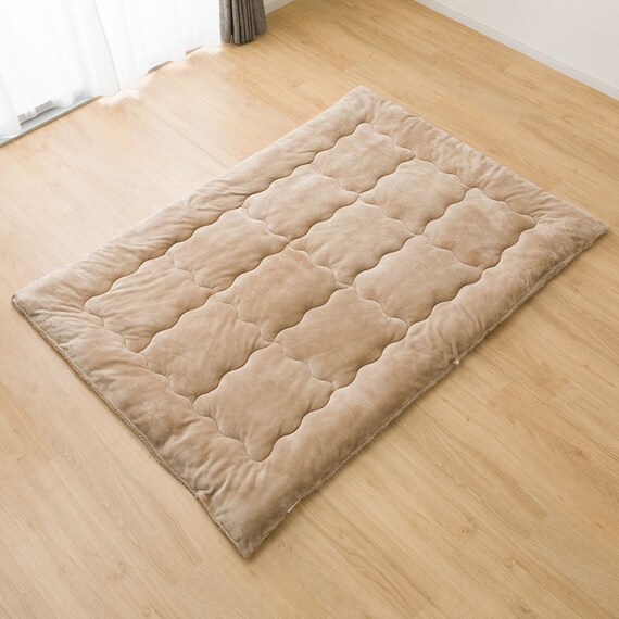 表も裏もそのまま使える 蓄熱わた入り掛けふとん ダブル(K2529 BE D) 4枚目画像