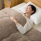 表も裏もそのまま使える 蓄熱わた入り掛けふとん ダブル(K2529 BE D) 6枚目画像