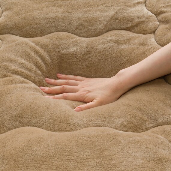 表も裏もそのまま使える 蓄熱わた入り掛けふとん ダブル(K2529 BE D) 11枚目画像