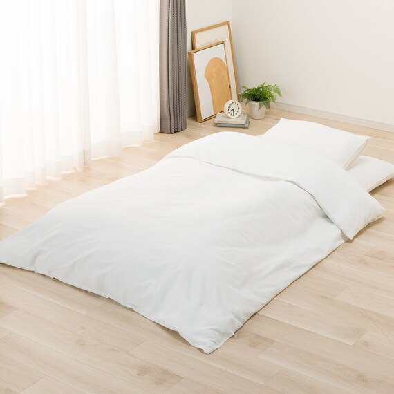 フラットシーツ シングル(MJ06 WH S) 2枚目画像