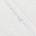 ひもなしラクラク掛け布団カバー シングル(Wガーゼ ホワイト SZ42 S) 6枚目画像