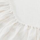 マルチすっぽりシーツ シングル(Wガーゼ ホワイト SZ42 S) 4枚目画像