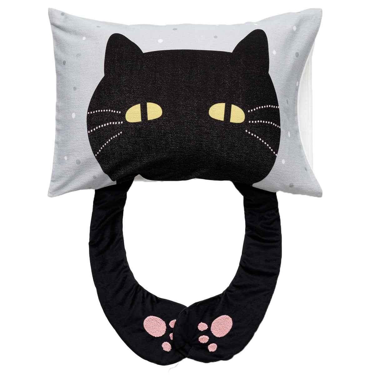 アイマスク付き枕カバー(DHデコネコ) | ニトリネット【公式】 家具