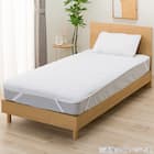 敷きパッド セミダブル(コットンガーゼ SD ライトグレー T05) 5枚目画像