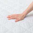 敷きパッド セミダブル(コットンガーゼ SD ライトグレー T05) 9枚目画像