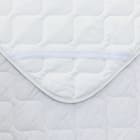 敷きパッド セミダブル(コットンガーゼ SD ライトグレー T05) 10枚目画像