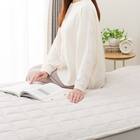 敷きパッド シングル(コットンフレンチリネン S モカ S2619) 5枚目画像