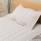 敷きパッド シングル(コットンフレンチリネン S モカ S2619) 7枚目画像