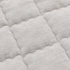 敷きパッド シングル(コットンフレンチリネン S モカ S2619) 8枚目画像