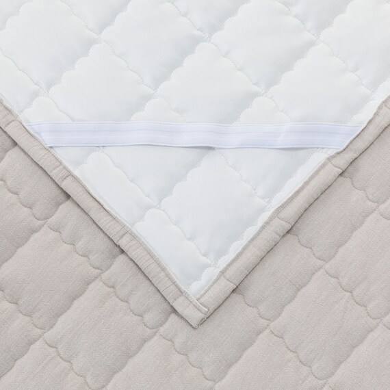 敷きパッド シングル(コットンフレンチリネン S モカ S2619) 11枚目画像