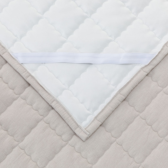 敷きパッド シングル(コットンフレンチリネン S モカ S2619) 11枚目画像