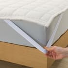 敷きパッド シングル(コットンフレンチリネン S モカ S2619) 12枚目画像