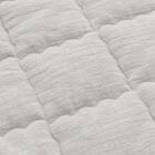 BOXパッド セミダブル(コットンフレンチリネン SD モカ S2619) 8枚目画像