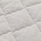 BOXパッド セミダブル(コットンフレンチリネン SD モカ S2619) 8枚目画像