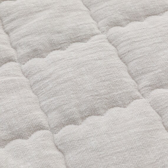 BOXパッド ダブル(コットンフレンチリネン D モカ S2619) 8枚目画像