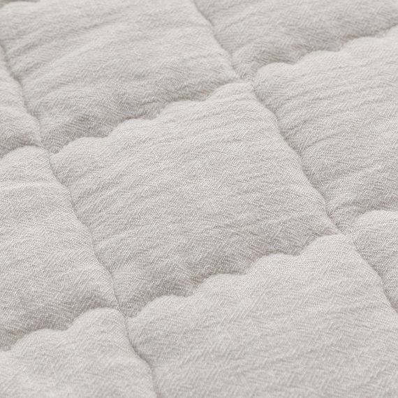 BOXパッド ダブル(コットンフレンチリネン D モカ S2619) 8枚目画像