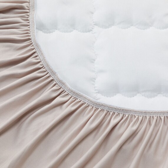 BOXパッド ダブル(コットンフレンチリネン D モカ S2619) 11枚目画像